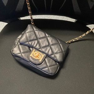 Black crossbody bag